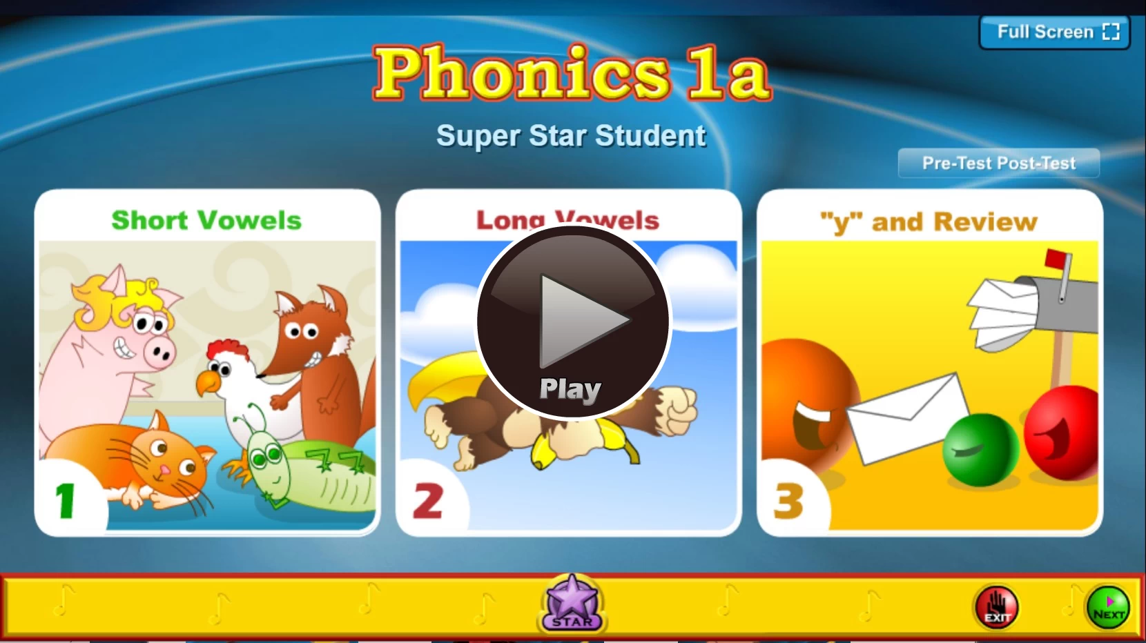 Phonics 1a - Vowel Sounds